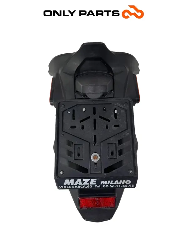 PARAFANGO POSTERIORE PORTATARGA KYMCO PEOPLE S 300 2021 REAR NUMBER PLATE HOLDER — 2