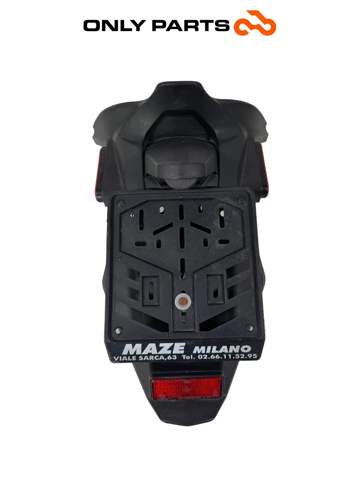 Parafango posteriore + portatarga Kymco People S 300cc 2021 Grigio usato — foto reale 2