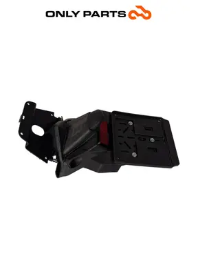parafango posteriore / portatarga Quadro 350 S 2013 Nero usato — foto reale 2