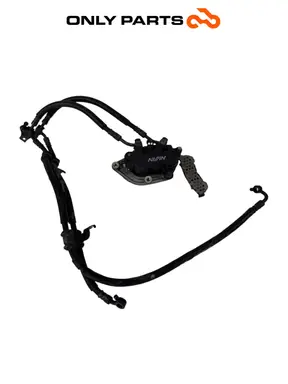 pinza freno anteriore + tubo freno Honda SH 300i 2008 Grigio usato — foto reale 4
