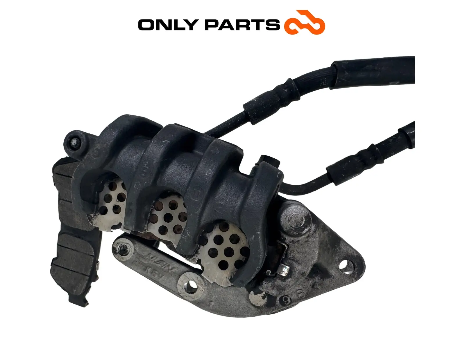 pinza freno anteriore + tubo freno Honda SH 300i 2008 Grigio usato — foto reale 7