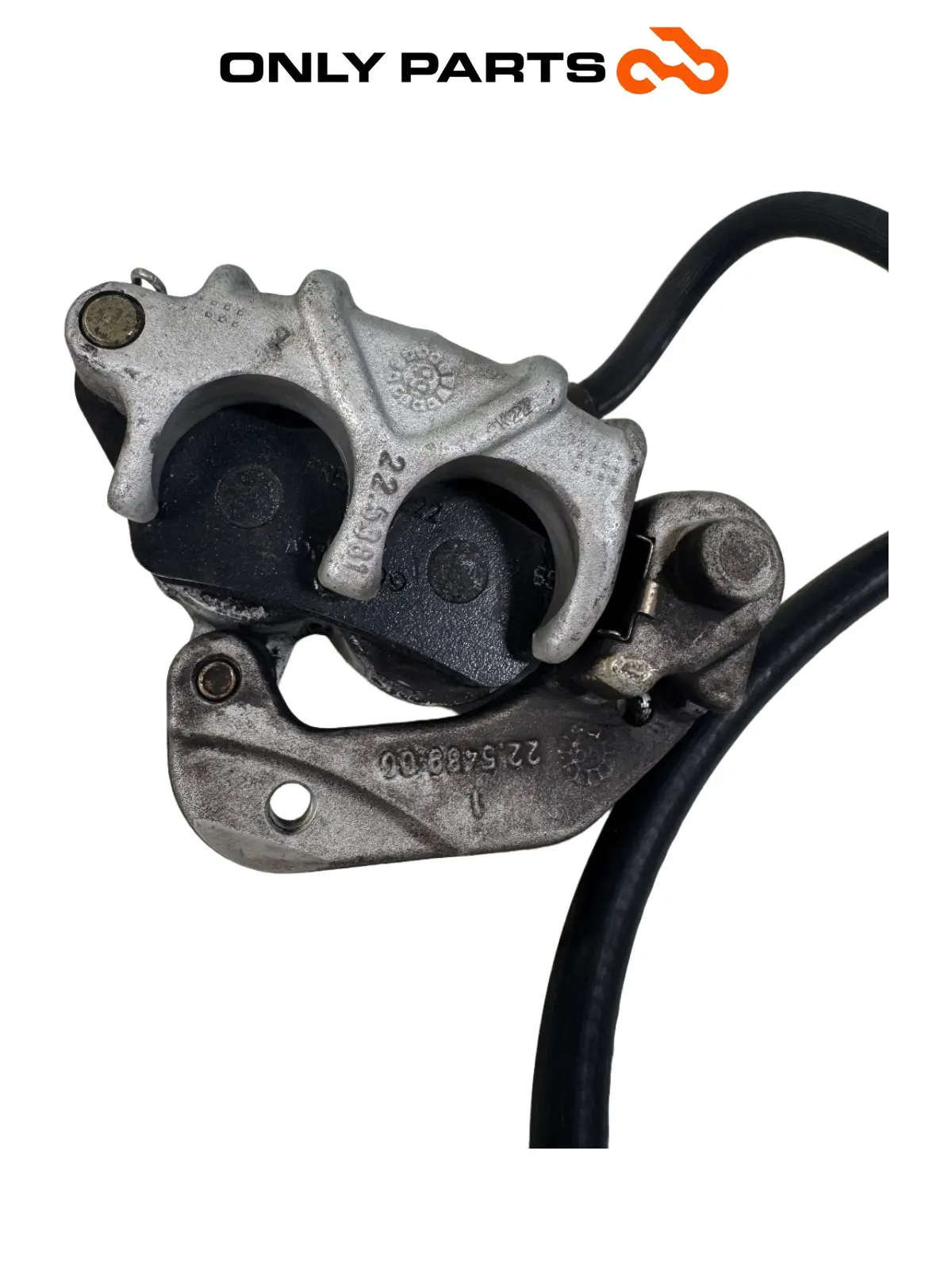 pinza freno anteriore + tubo freno Mbk Skyliner  125cc 1999 Blu usato — foto reale 10