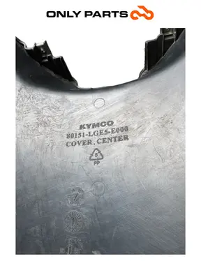 Plastica copertura centrale Kymco People S 300cc 2021 Grigio usato — foto reale 8