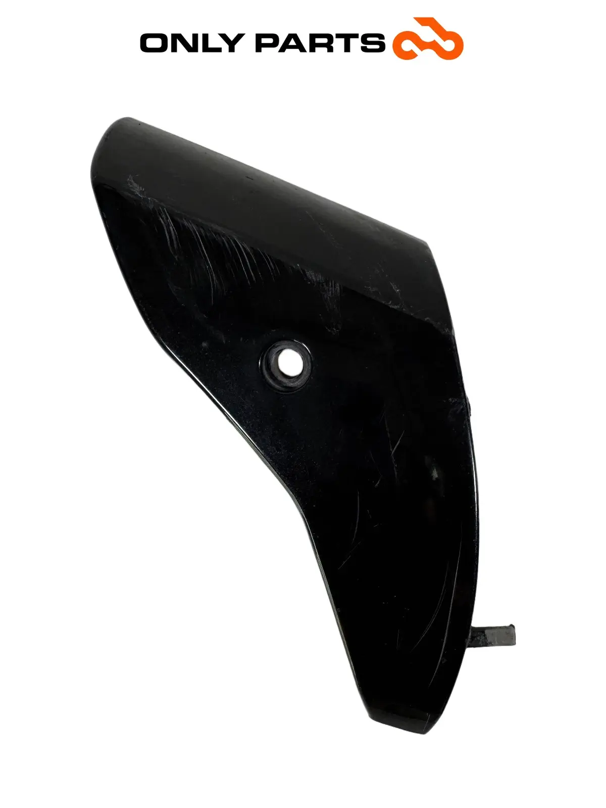 Plastica copertura forcella anteriore Piaggio Vespa Lx 125cc 2011 Nero usato — foto reale 3