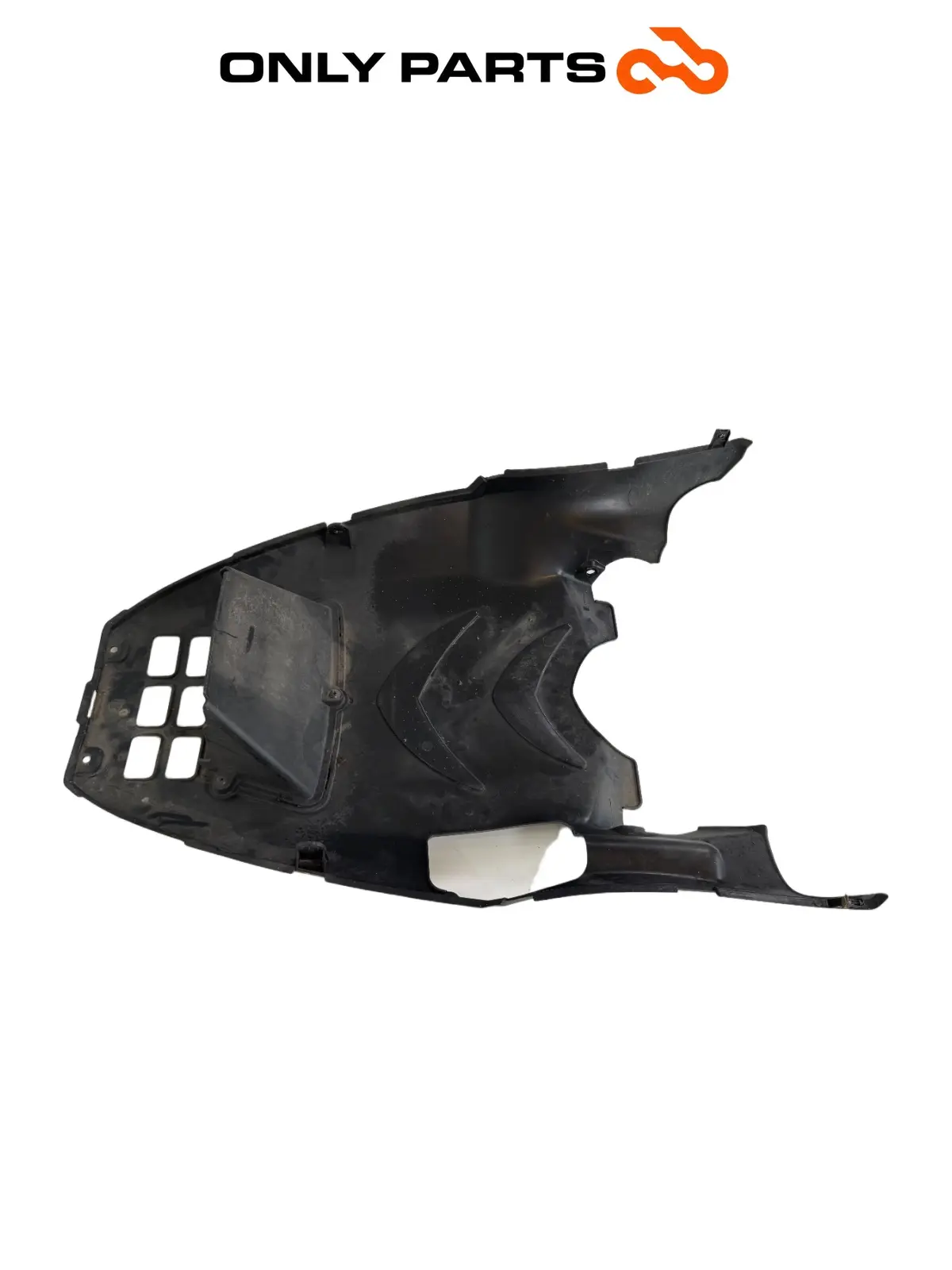 Plastica sotto pedana / cover inferiore scocca Kymco X-Town 300cc 2016 Nero usato — foto reale 6