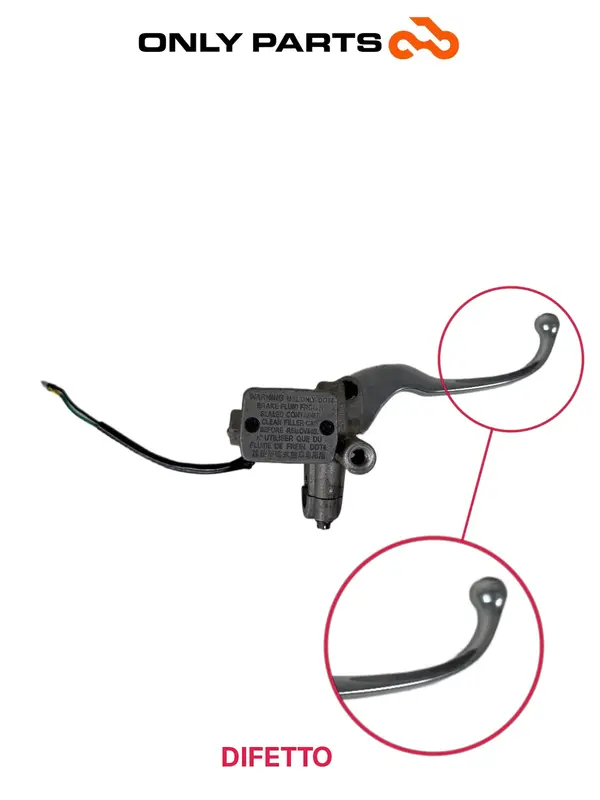 POMPA FRENO ANTERIORE DX + LEVA KYMCO PEOPLE S 300 2021 FRONT BRAKE MASTER PUMP — 2