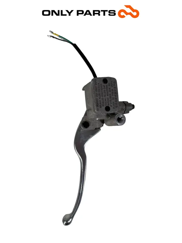 POMPA FRENO POSTERIORE SX + LEVA KYMCO PEOPLE S 300 2021 REAR BRAKE MASTER PUMP — 4