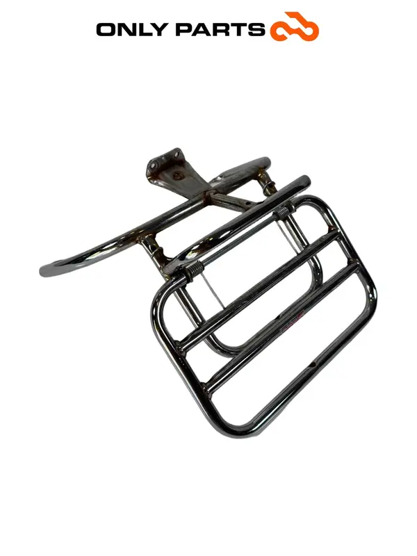 PORTAPACCHI POSTERIORE CROMATO RIBALTABILE PIAGGIO VESPA LX 125 2011 / CARRIER