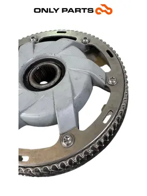 Puleggia corona + mozzo trasmissione posteriore BMW F 650 CS 2001 Grigio usato — foto reale 4