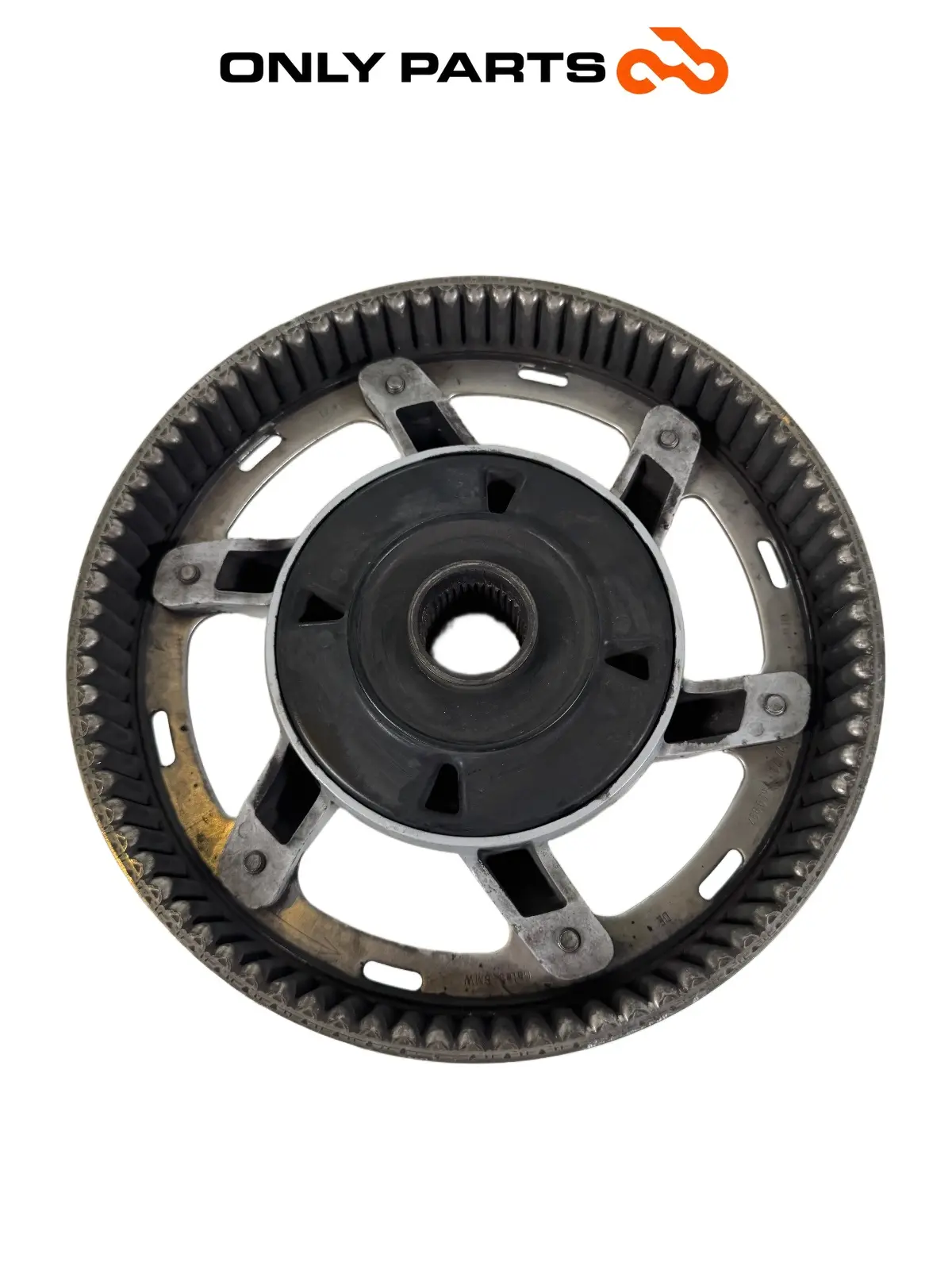 Puleggia corona + mozzo trasmissione posteriore BMW F 650 CS 2001 Grigio usato — foto reale 6