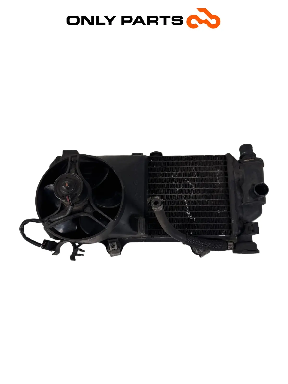 Radiatore acqua + ventola BMW F 650 CS 2001 Grigio usato — foto reale 10