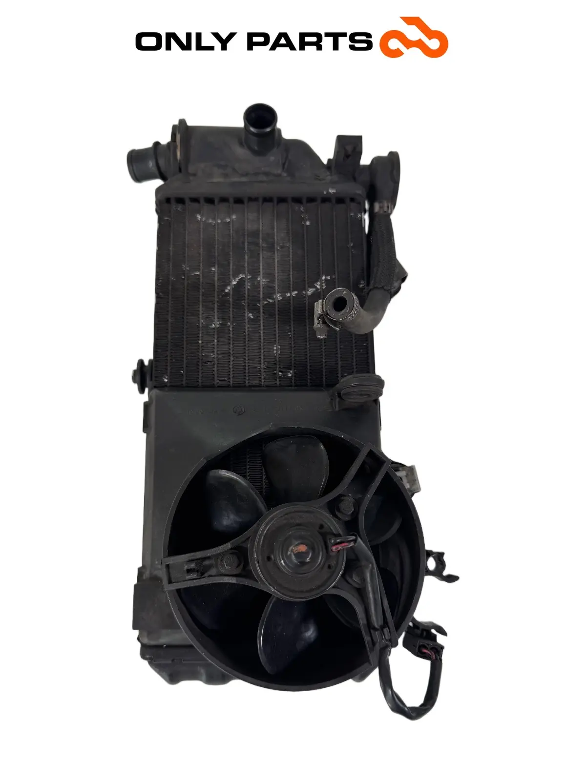 Radiatore acqua + ventola BMW F 650 CS 2001 Grigio usato — foto reale 11