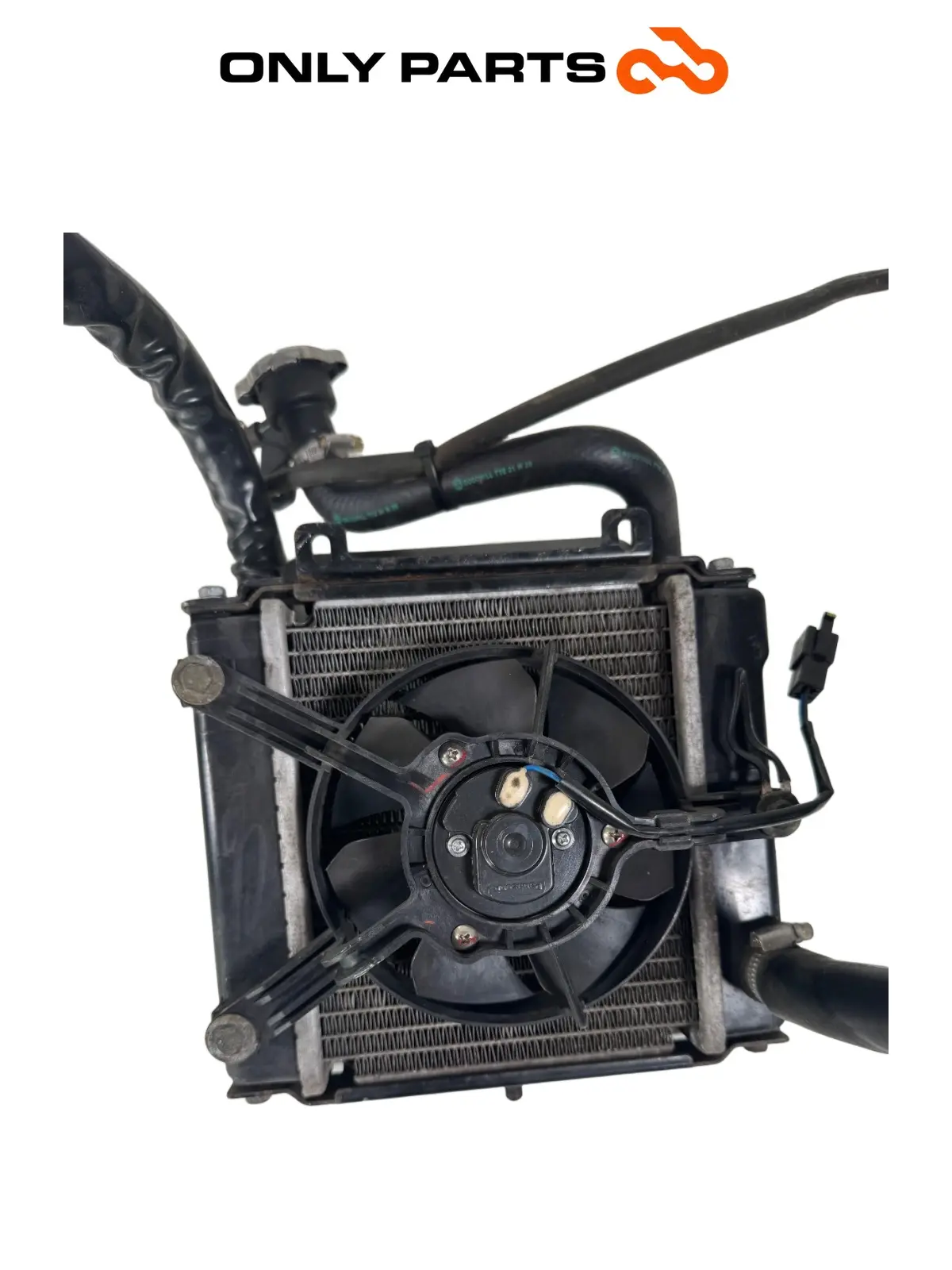 Radiatore acqua + ventola Kymco People S 300cc 2021 Grigio usato — foto reale 9
