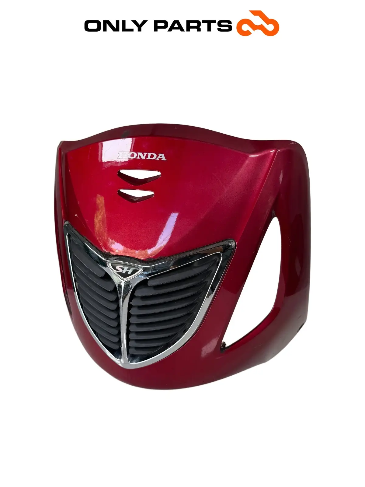 Scudo anteriore Honda Sh 125cc 2004 Rosso usato — foto reale 2