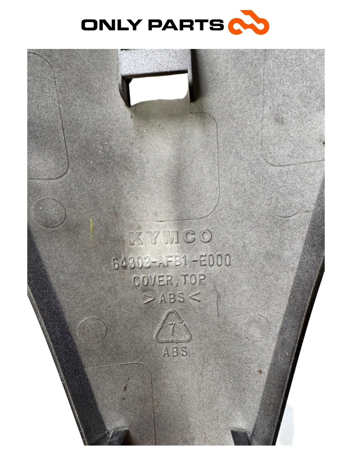 Scudo anteriore superiore Kymco People S 300cc 2021 Grigio usato — foto reale 10