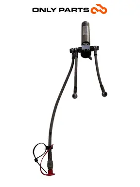 Serbatoio gas ammortizzatore anteriore Quadro 350 S 2013 Nero usato — foto reale 3