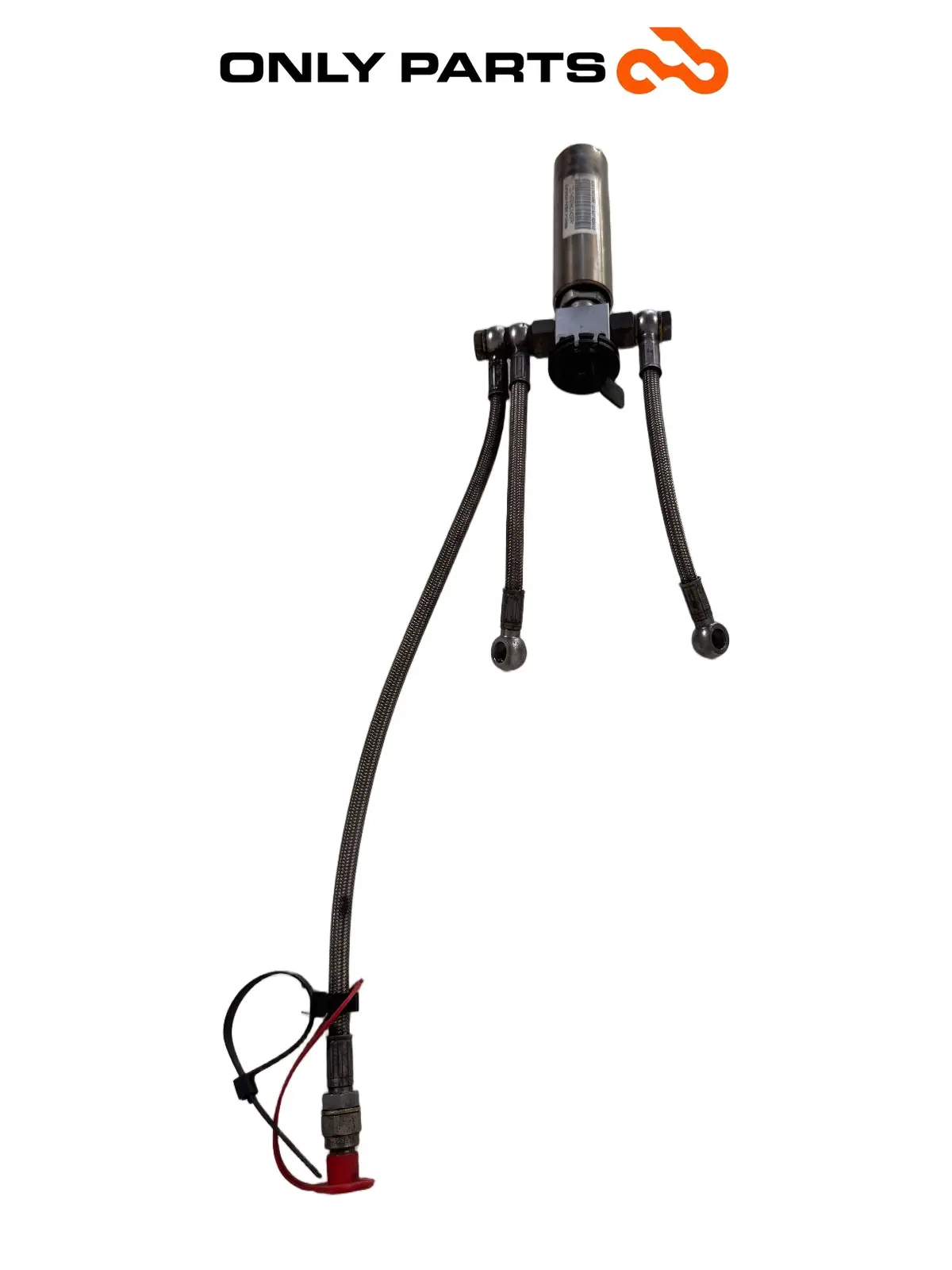 Serbatoio gas ammortizzatore anteriore Quadro 350 S 2013 Nero usato — foto reale 3
