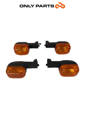 Set frecce BMW F 650 CS 2001 Grigio usato — foto reale 2