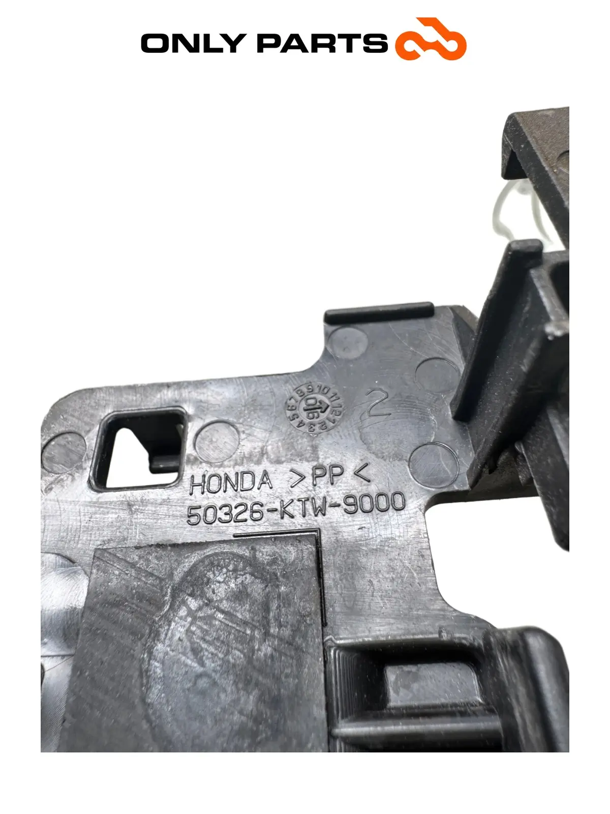 Staffa coperchio batteria Honda SH 300i 2008 Grigio usato — foto reale 8
