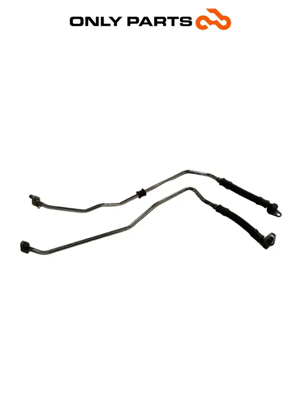 COPPIA TUBI MANDATA RADIATORE OLIO HONDA VTR 1000 F 1999 / OIL COOLER HOSE PIPES — 3