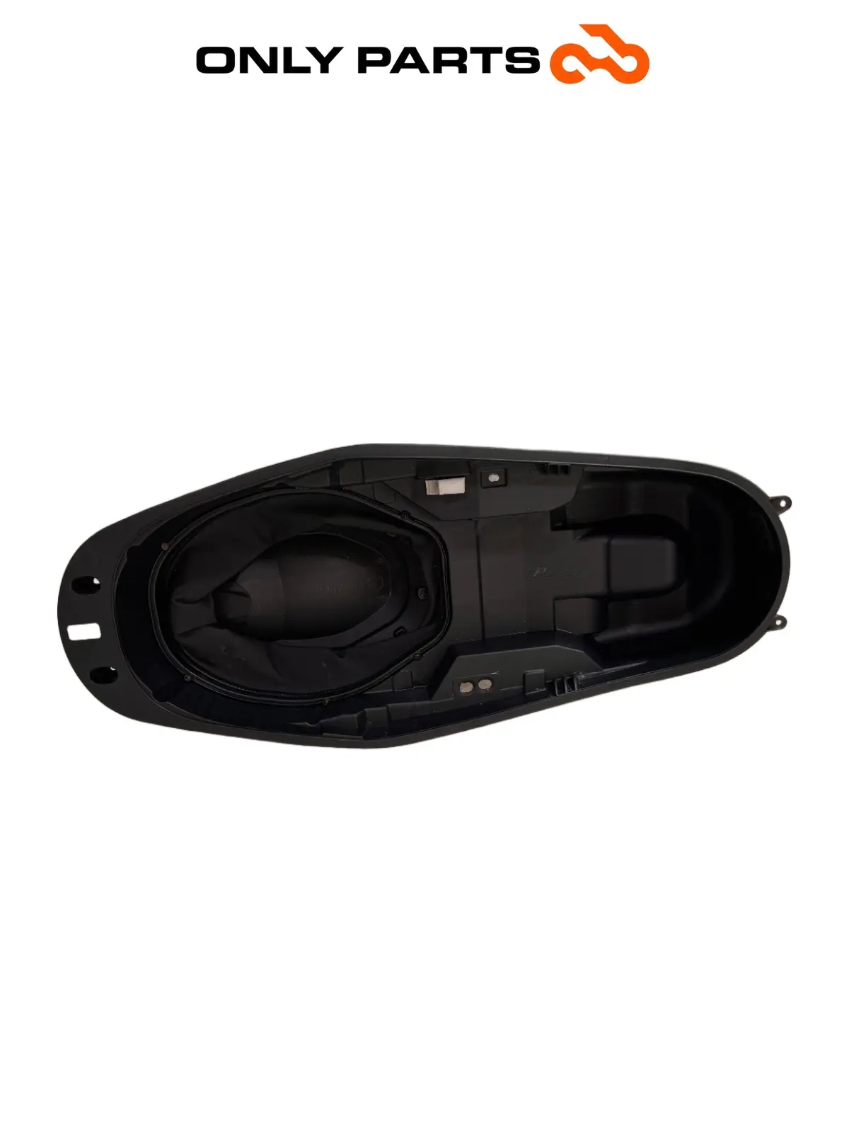 Vano sottosella / vasca portacasco BMW C 400 X 400cc 2020 Blu usato — foto reale 2