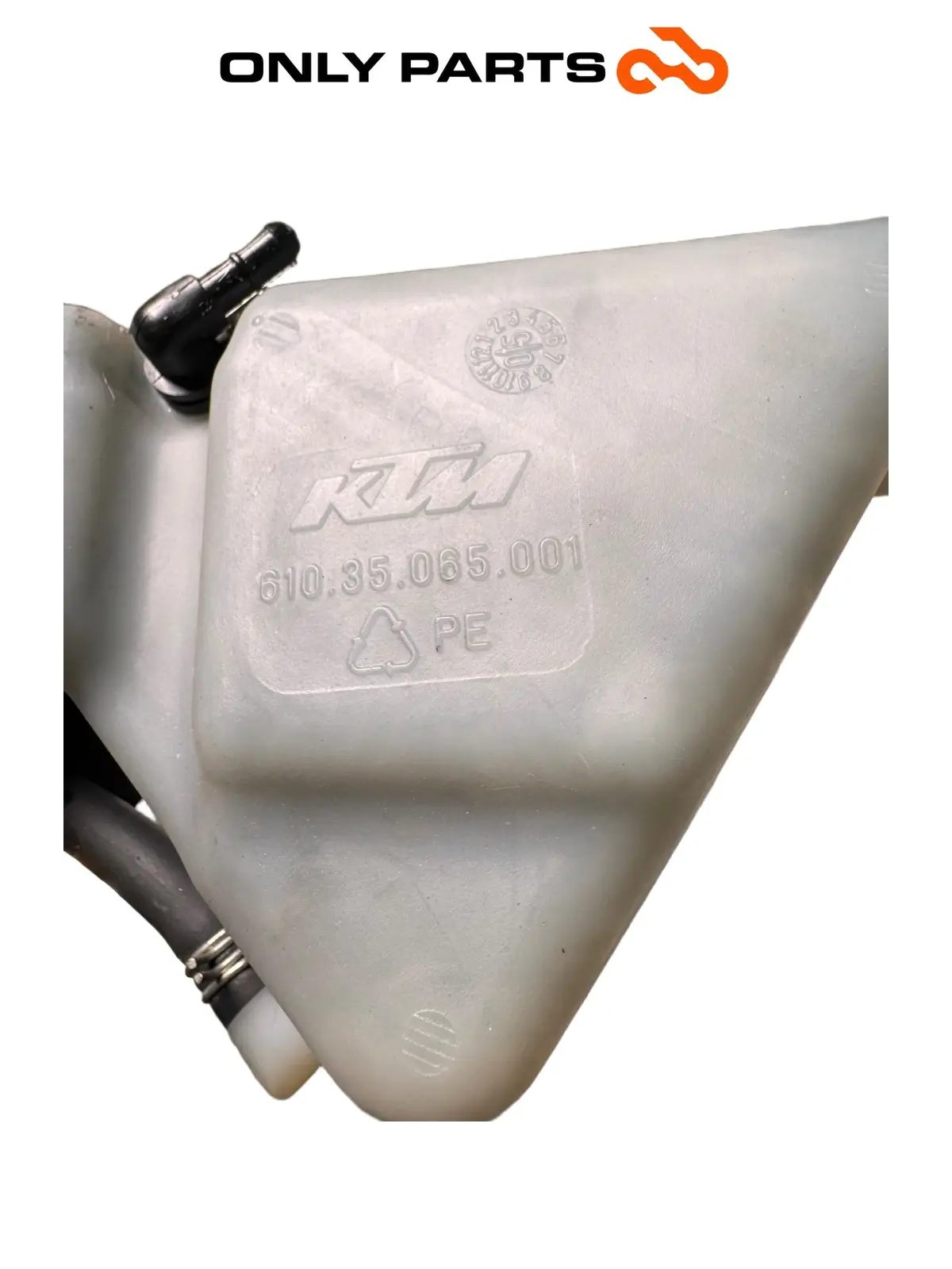 Vaso di espansione KTM Super Duke 990cc 2006 Nero/Arancione usato — foto reale 8